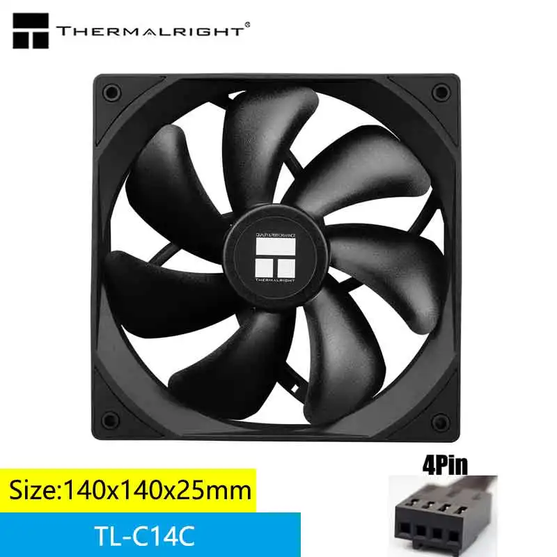 Pc Gaming Liquid - Thermalright TL-C14CW/14C-S 14cm 냉각 팬 5V
