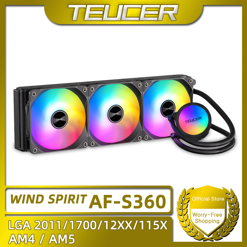 Pc Water Cooling - TEUCER AF-S360 CPU 수냉 쿨러 LGA