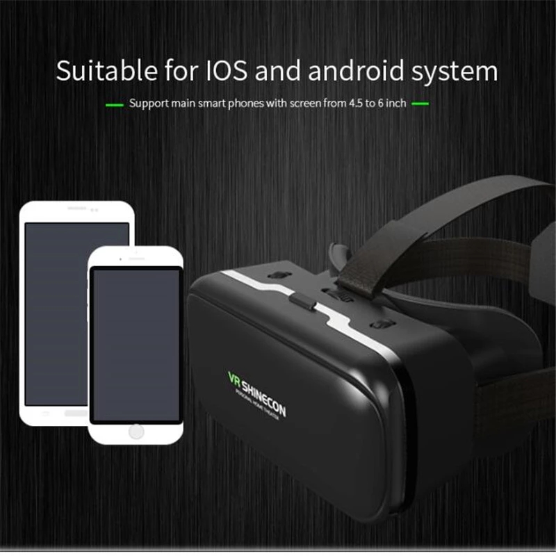 샤인콘 VR 안경 3D 가상 현실 헤드셋 장치 비아르  - Vr Headset Pc 리뷰 및 가격