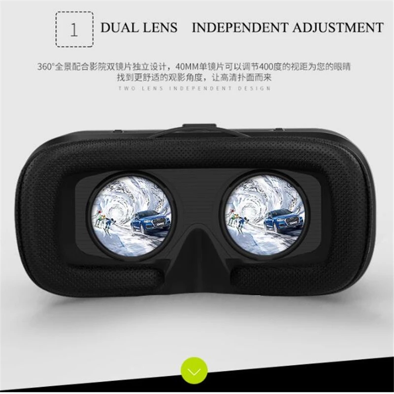 샤인콘 VR 안경 3D 가상 현실 헤드셋 장치 비아르  - Vr Headset Pc 리뷰 및 가격