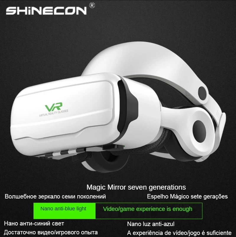 안드로이드 아이폰 스마트폰 휴대폰 게임용 VR 안경 가 - Vr Headset Pc 리뷰 및 가격