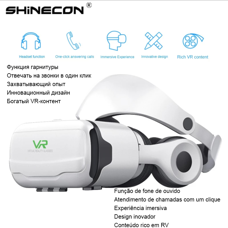 안드로이드 아이폰 스마트폰 휴대폰 게임용 VR 안경 가 - Vr Headset Pc 리뷰 및 가격