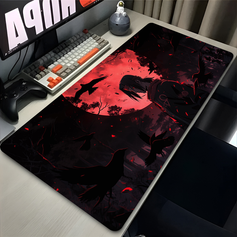 마우스 패드 게이머 대형 XXL Uchiha Itach - Pc Gaming Lounge 리뷰 및 가격