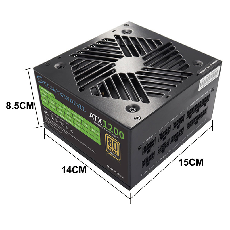PCIE 5.0 1200W PC 전원 공급 장치 전원용 - Pc Gaming Fullset 리뷰 및 가격