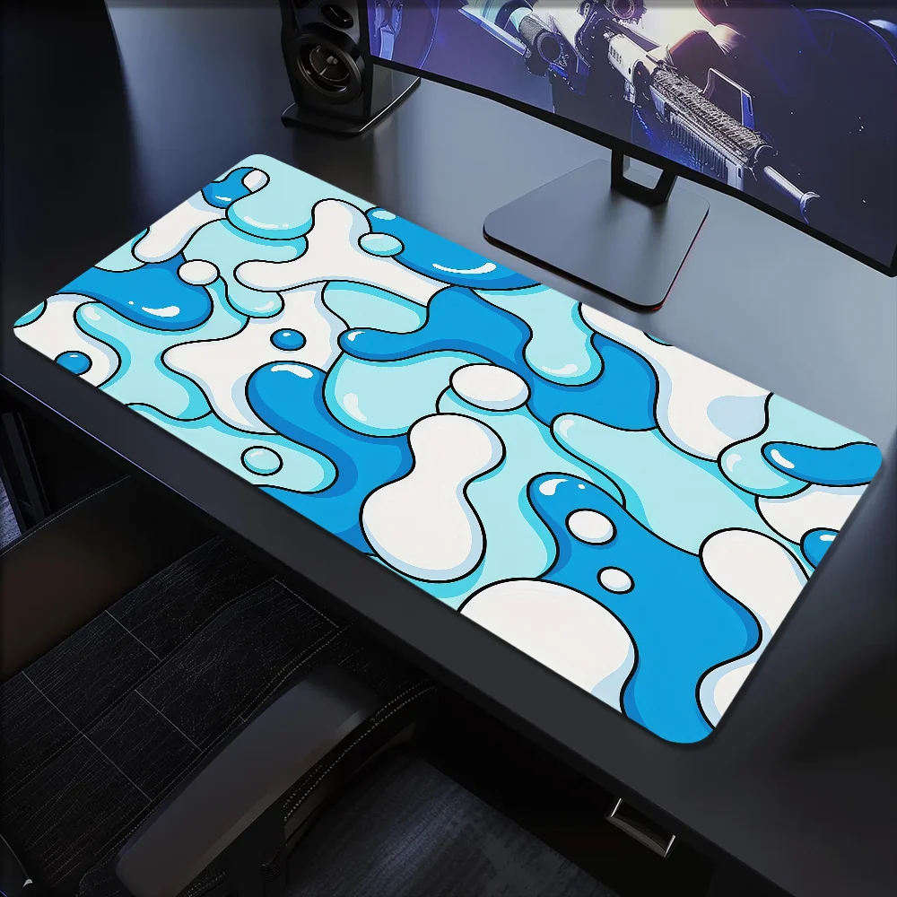 CIFBUY 추상적인 액체 패턴의 대형 데스크 매트,  - Pc Gaming Liquid 리뷰 및 가격
