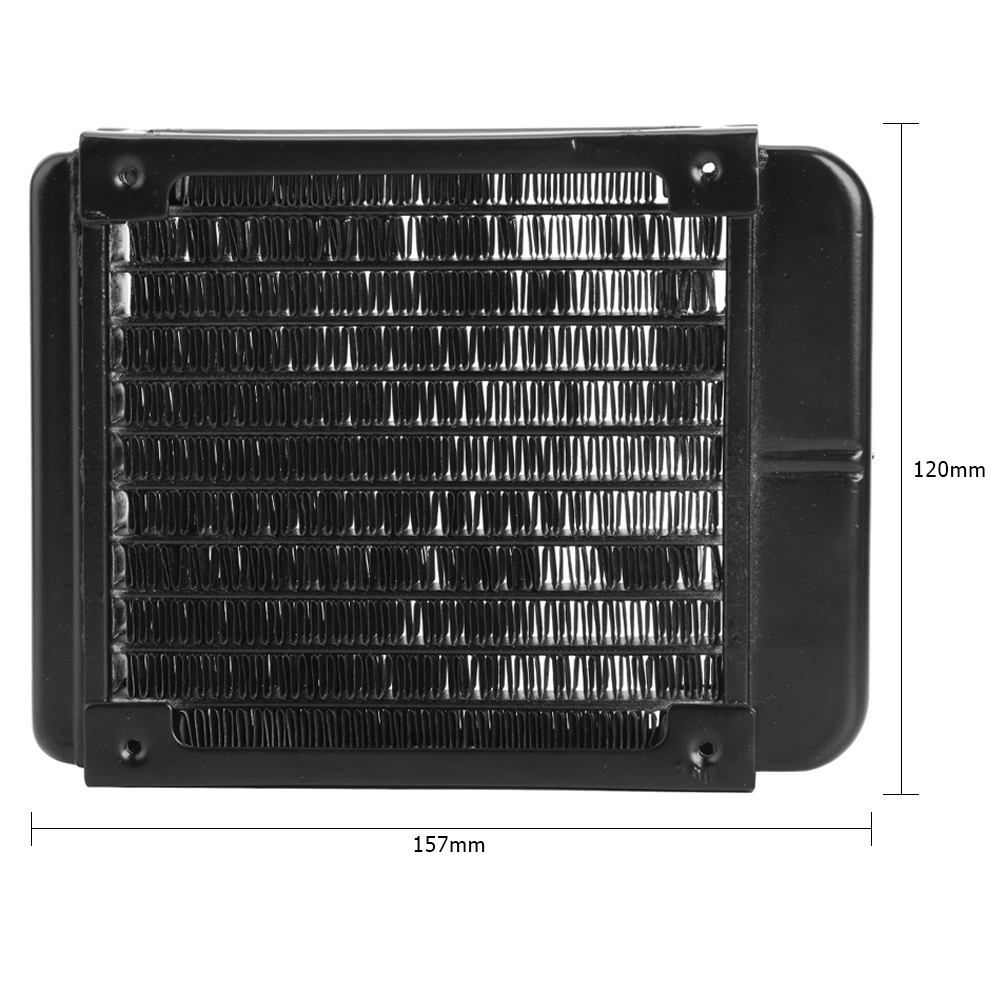 120mm 수냉식 라디에이터 G1/4 나사형 열전달 라 - Pc Water Cooling 리뷰 및 가격