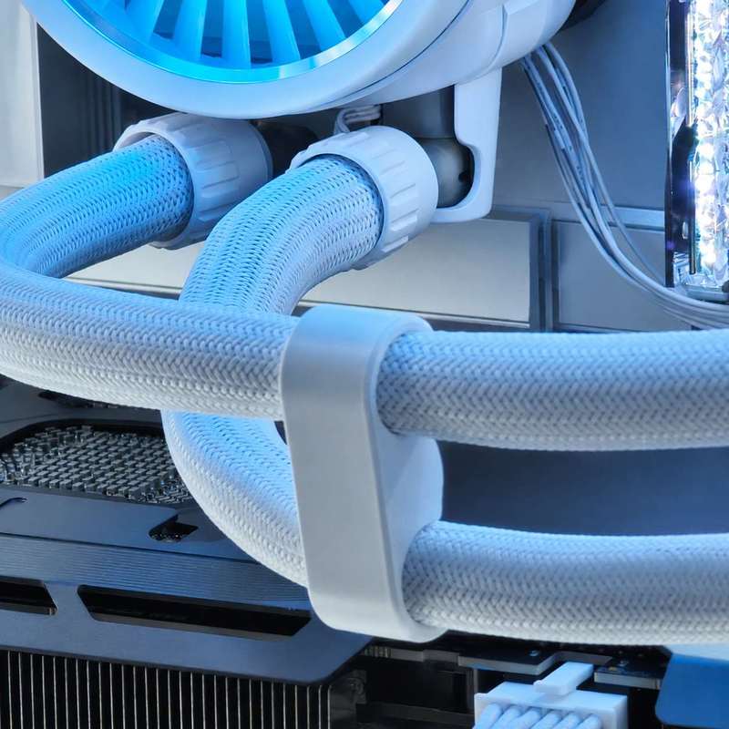 컴퓨터 CPU 쿨러용 PC 수냉 튜브 클램프 클립, 워 - Pc Water Cooling 리뷰 및 가격