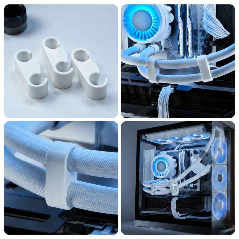 컴퓨터 CPU 쿨러용 PC 수냉 튜브 클램프 클립, 워 - Pc Water Cooling 리뷰 및 가격