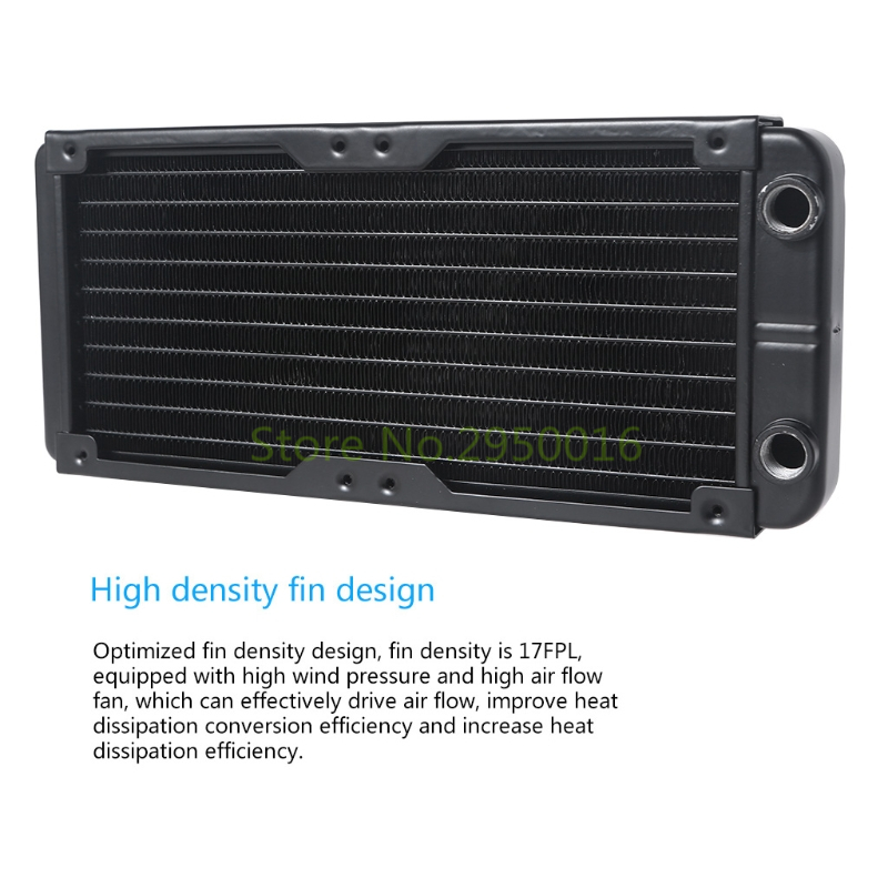 240mm 10/18 튜브 컴퓨터 수냉 라디에이터 G1 - Pc Water Cooling 리뷰 및 가격