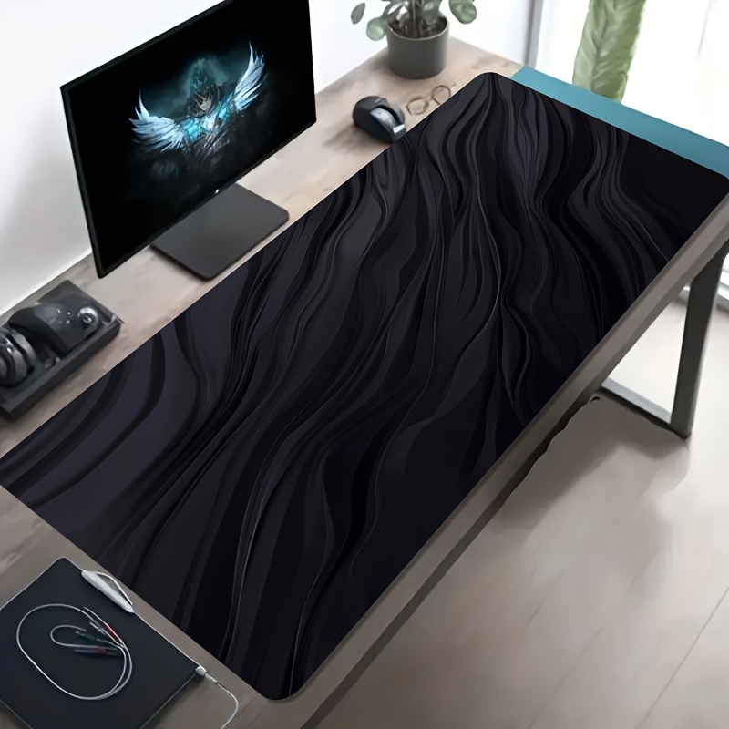 블랙 리퀴드 웨이브 게이밍 마우스 패드, 미니멀리스트  - Pc Gaming Liquid 리뷰 및 가격