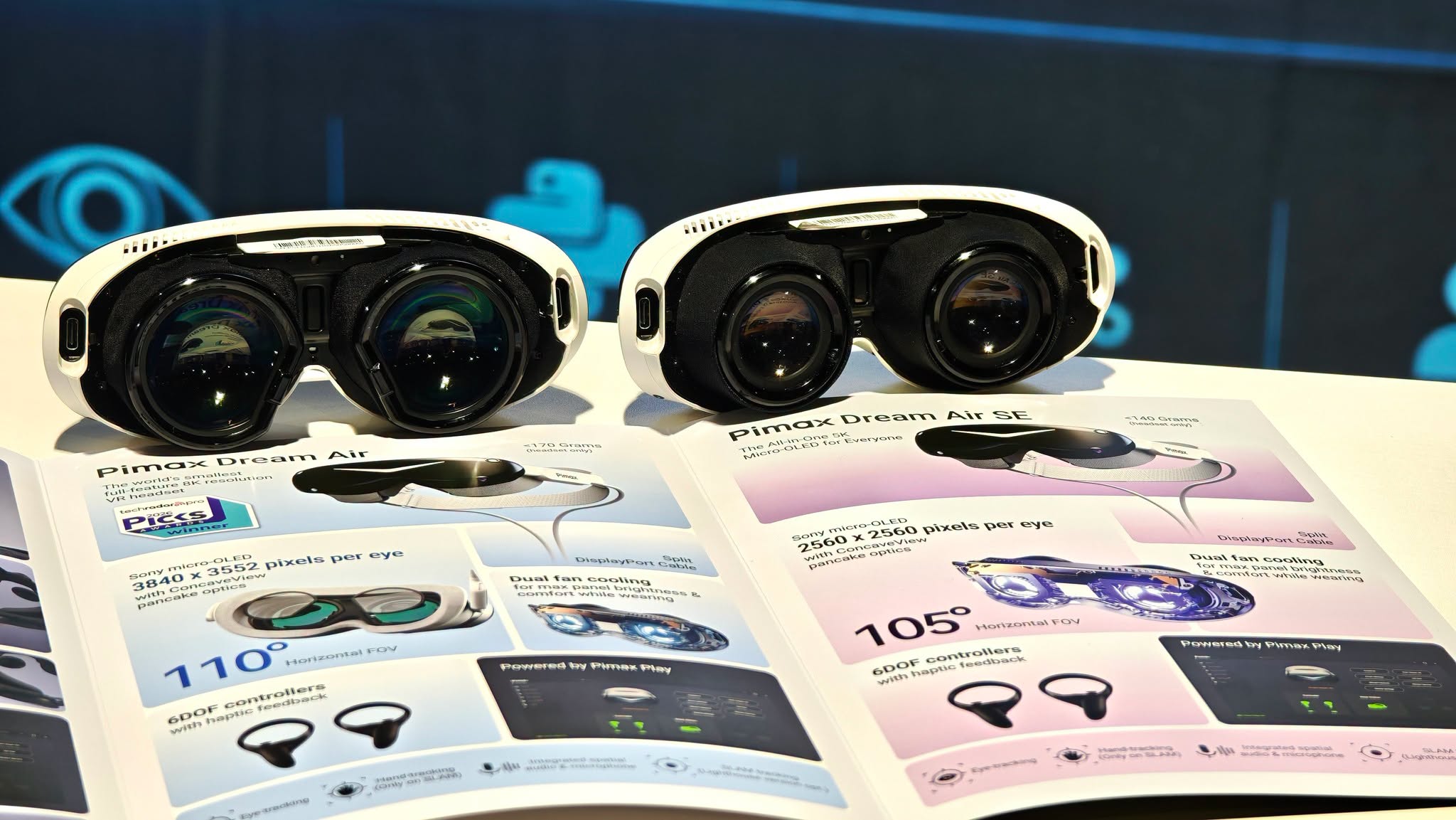 8K PC VR 헤드셋, 마이크로 OLED 눈동작 추적 - Vr Headset Pc 리뷰 및 가격