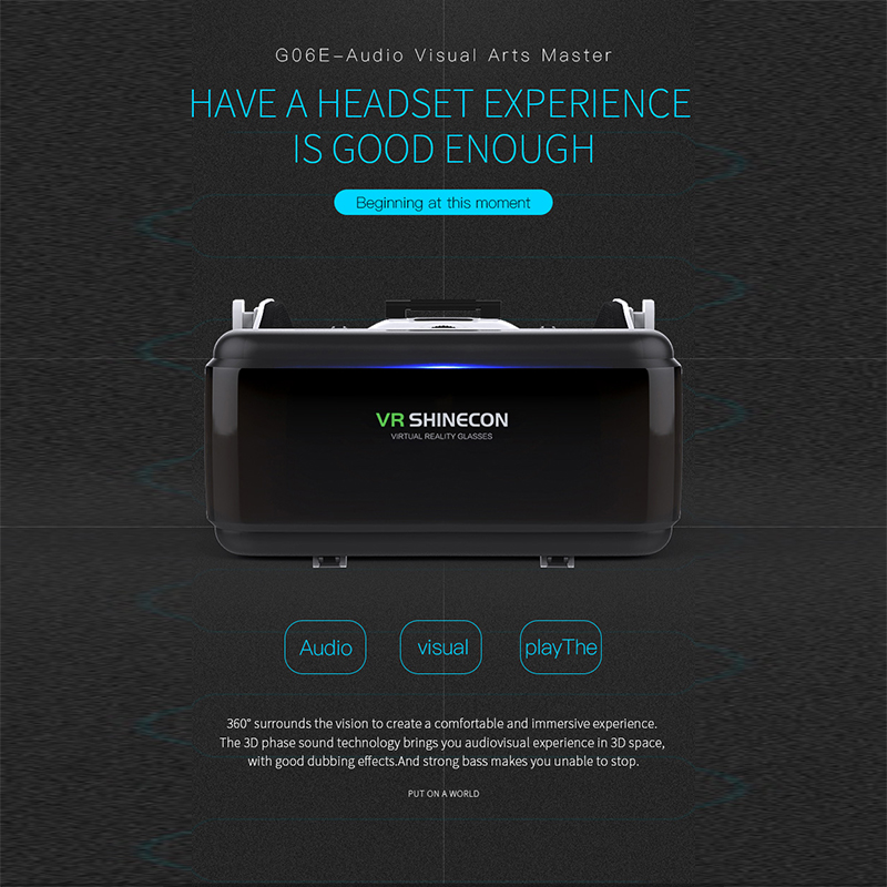 VR Shinecon Casque 헬멧 3D 안경 가상 - Vr Headset Pc 리뷰 및 가격