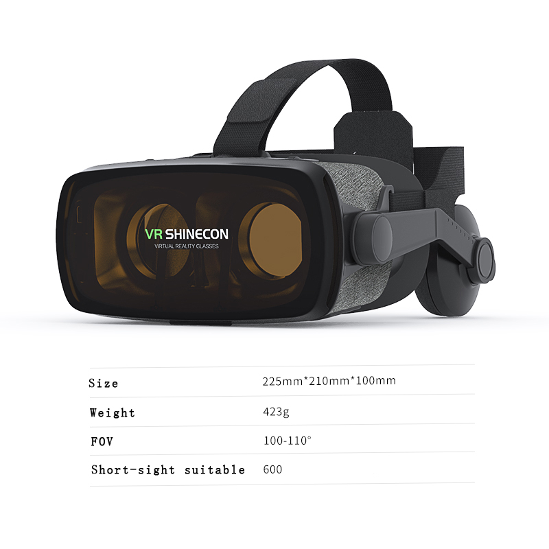 VR Shinecon Casque Viar 3D 안경  - Vr Headset Pc 리뷰 및 가격